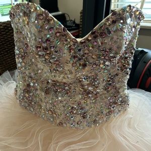 Blush Pink and light gold.